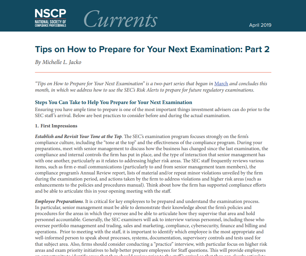 Tips on How to Prepare for Your Next Examination  Part 2