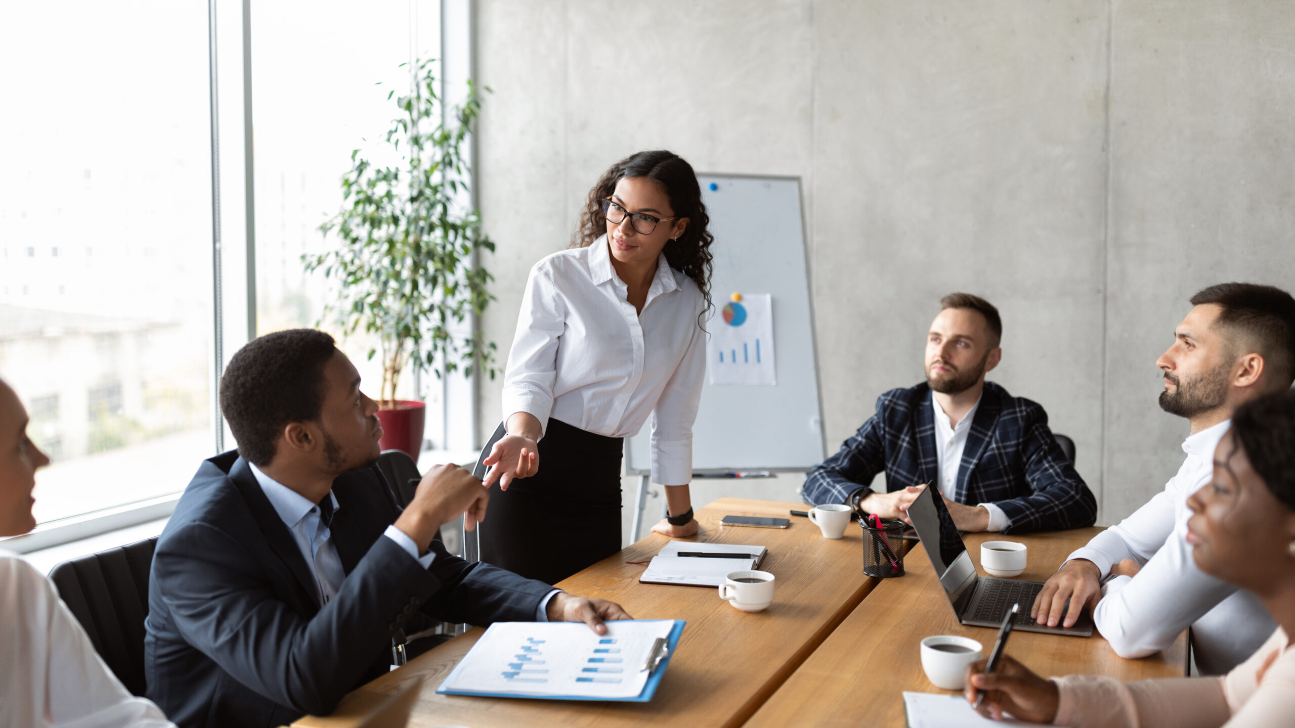 A business meeting in a modern office | Jacko Law Group, PC