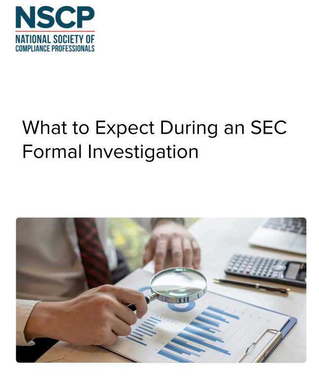 What to Expect During an SEC Formal Investigation